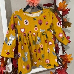 Woodland creatures Dress with pockets!